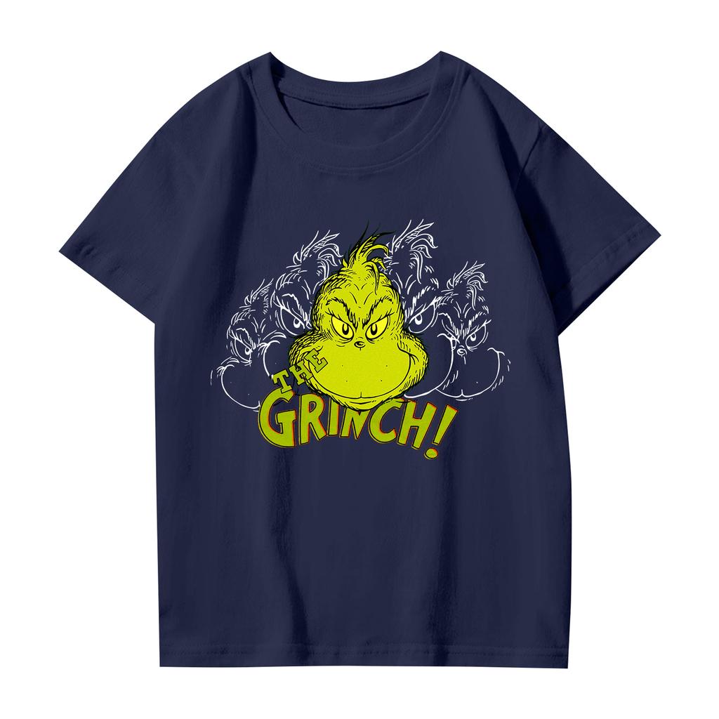 Fashionable Round Neck Short Sleeve Work Clothes Printed Tops For Womens Summer Tops