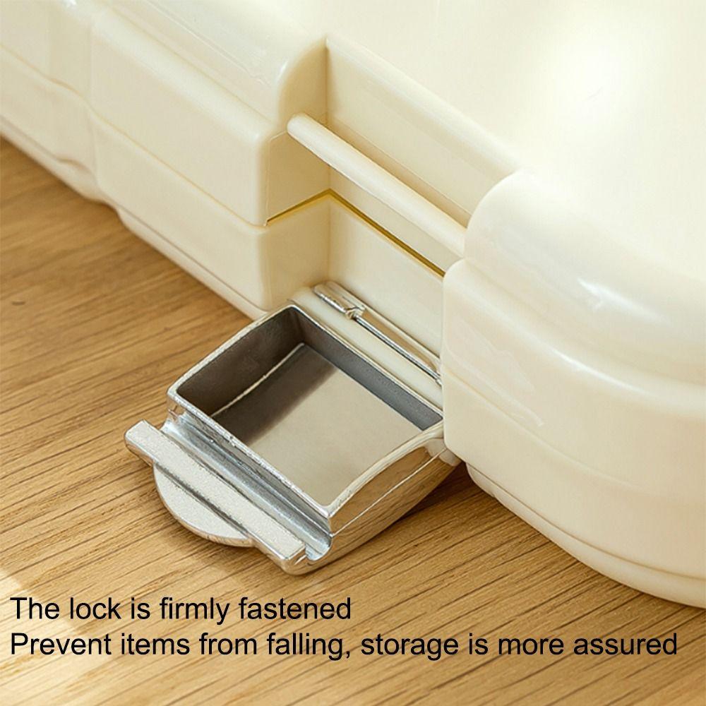 Portable A4 File Folder with Handle Document Storage Boxes Documents Case  Stationery Storage