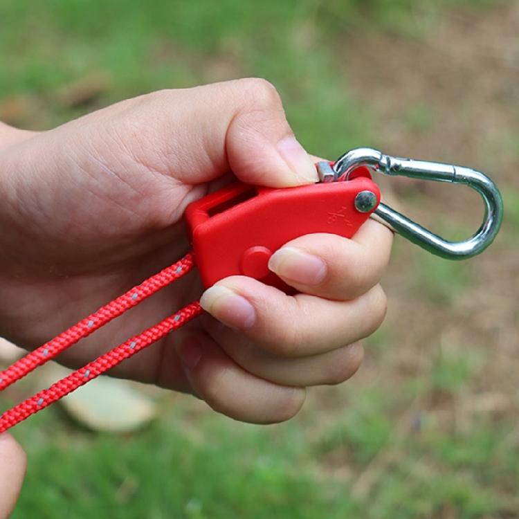 Camping Ratchet Hanger Pulleys Tent Hook Rope Hanger Grow Light Hanger Adjusted
