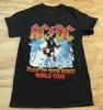 Vtg AC DC Zespół Blow Up Your Video World Tour Koszulka Unisex Koncertowa S do 5XL SG118 Koszulka Unisex