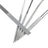 10 stk diamant nålfilsett 3x140 mm mini nålfilsett for steinglass metallutskjæring håndverk håndverktøy nålfilsett