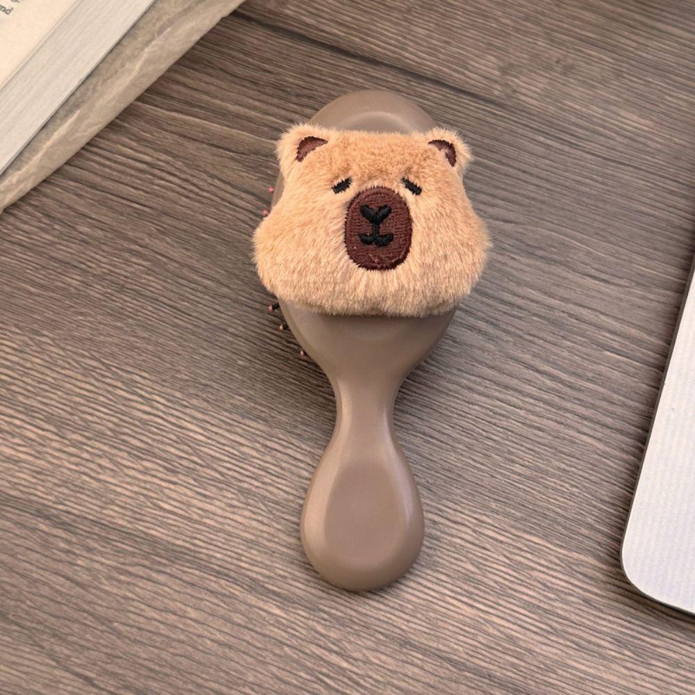 

Handle Portable Comb Capybara Capybara Comb Hair Care Pocket Hair Brush Student style 3