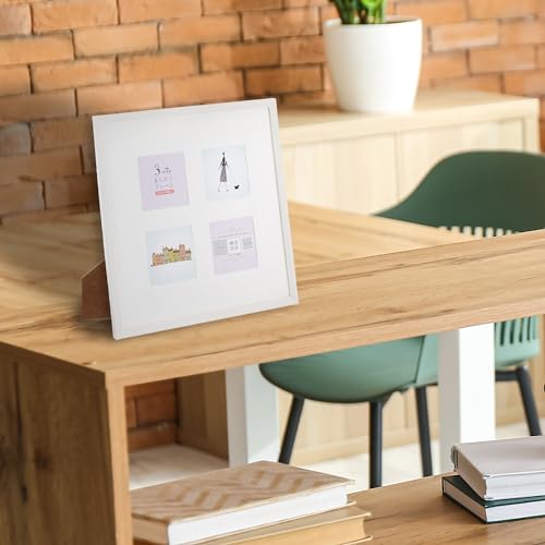 VANJOH 3-Way Square Frame, 30-Angle, White, 106334, Includes 2 Mats