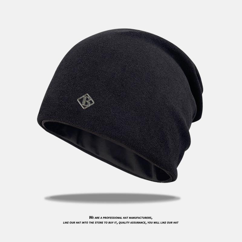 Autumn and Winter Cold Hats That Show Your Face Small Ins Style Fashion Pile Hats for Women Versatile Warm and Cold Proof Ear Protection Pullover Hats
