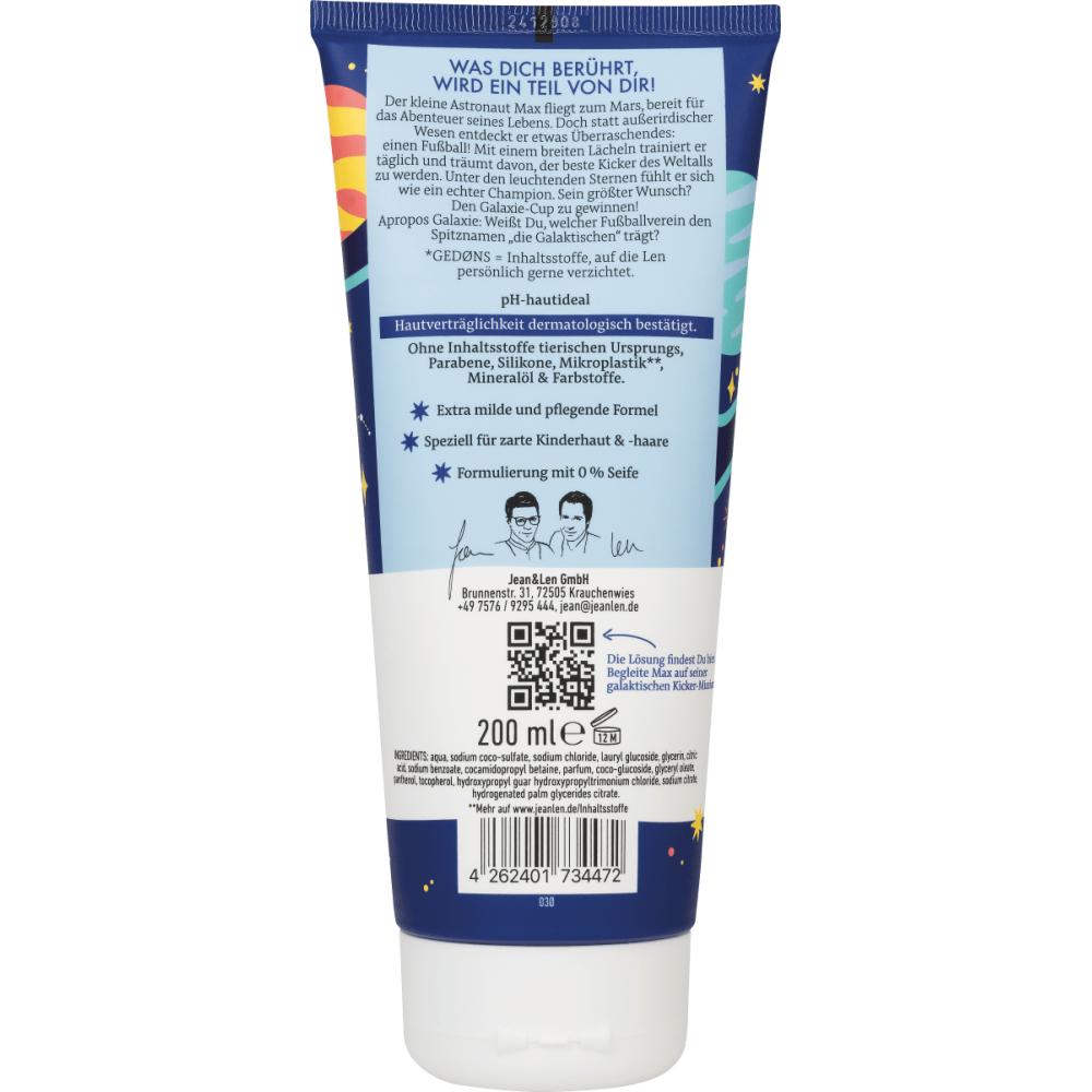 Jean&Len Kids 2in1 Shower & Shampoo Kicker 200ml