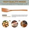 Wooden Spatula Rice Ladle Soup Spoon Kitchen Cooking Tools Natural Wood Is Safe And Durable For Home Restaurant Kitchens