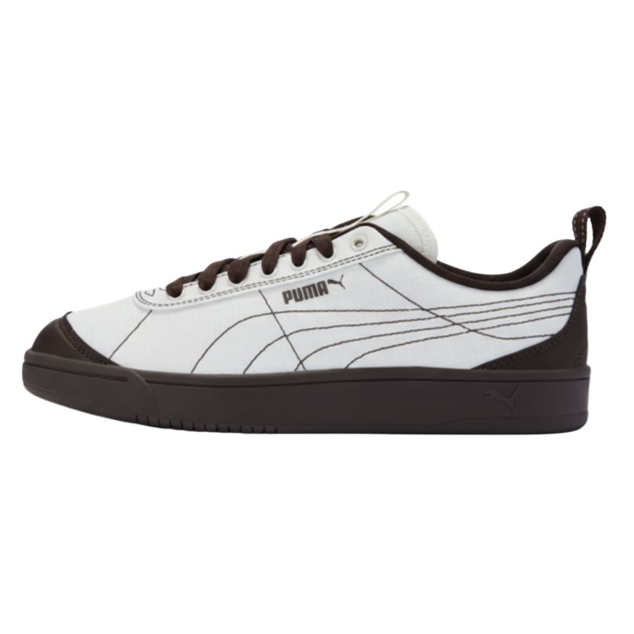 Puma Grounded Terra Comfortable Versatile Low-Top Sneakers Unisex sneakers White 409082-02 36