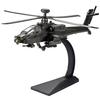 1/32 Scale Apache Black Hawk Armed Helicopter Diecast Alloy Model Collectable Toy Gifts / Collection / Children