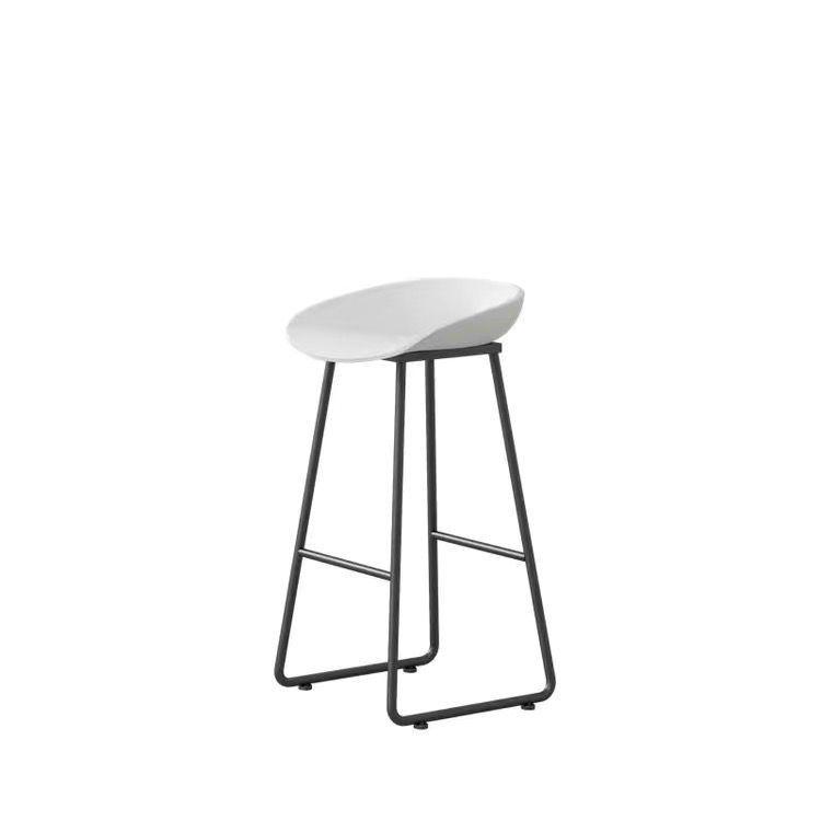 Nordic Modern Bar Stool for Extended Sitting