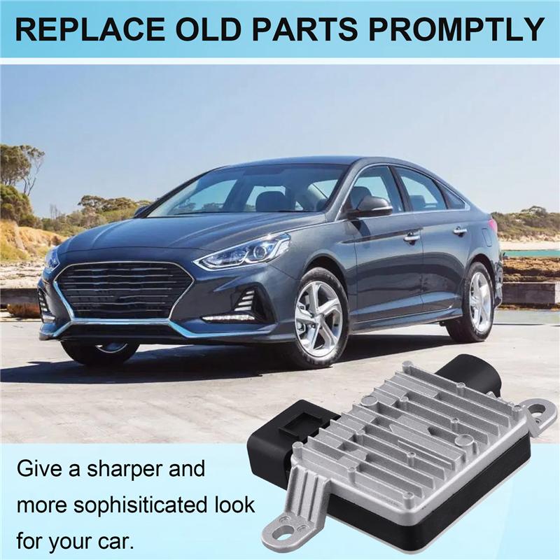 Cooling Fan Unit For Hyundai Sonata 2016-2018 25385E6000 Radiator Fan Control Module Electronic Fan Resistor 25385-E6000