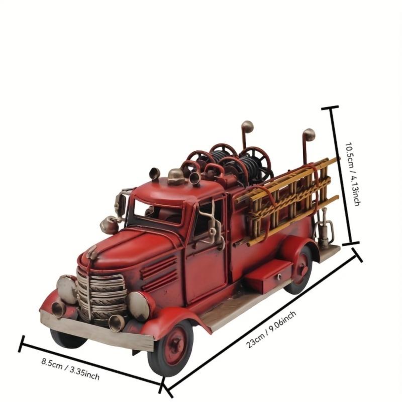 Vintage Iron Muscle Car Ornament,Metal Classic Car Desktop Model,Collectible Decoration for Men'S Study,Creative Gift Inspired by Automotive Culture,