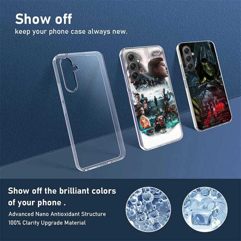 Game Death Stranding Phone Case for Samsung A17 A37 A57 A07 A16 A26 A36 A56 A06 A02S A12 A22 A32 A52S A04S A14 A24 A34 A54 A03 A