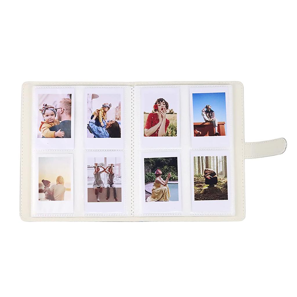Rieibi FUJIFILM Instax Album Cute Instax Book Instax Compatible Instax Album Large Capacity Photos 128 Sheets Storage Also Can Store Business Cards