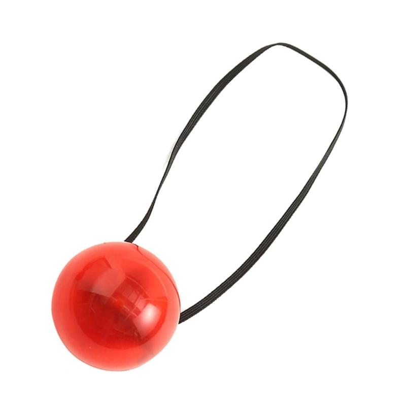 Kreative Blinklichter LED Clownsnase Blinkende Rentiernase LED Clownsnase für Hochzeiten und Festivals