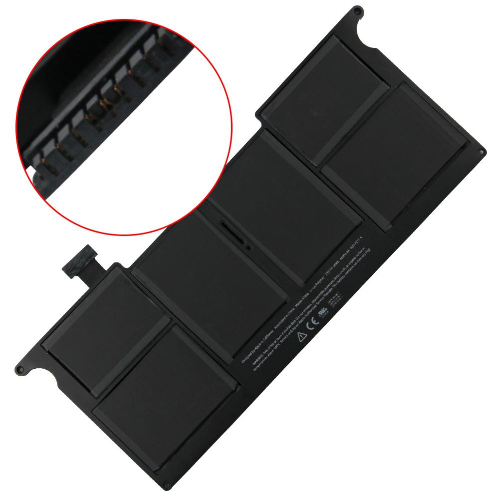 Nova Bateria de Substituição para Laptop A1406 A1375 Para Macbook Air 11" A1370 Ano 2010 A1370 Ano 2011 A1465 Ano 2012 4680mAh