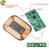 5W Wireless Charging Receiver Module Supports 3.7V Battery Charging And Discharging, Suitable for Table Lamp Headphone