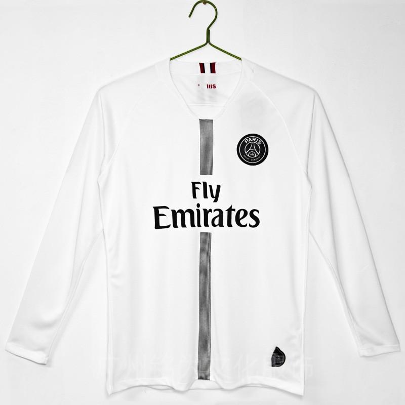 Mens Long Sleeve Retro Football Jersey Vintage Team Sportswear Soccer Fans