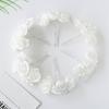 6Pcs Artificial Silk Rose Bundle Fake Flower For Christmas Home Wedding Bridal Bouquet Decoration Accessories Photography Props