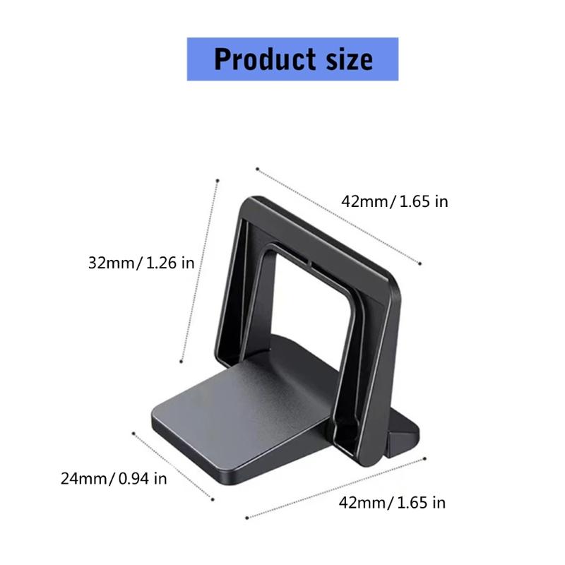 2Pcs Portable Foldable Laptop Support Stand Invisible Cooling Stand Adjustable Height Laptop Tablets Support