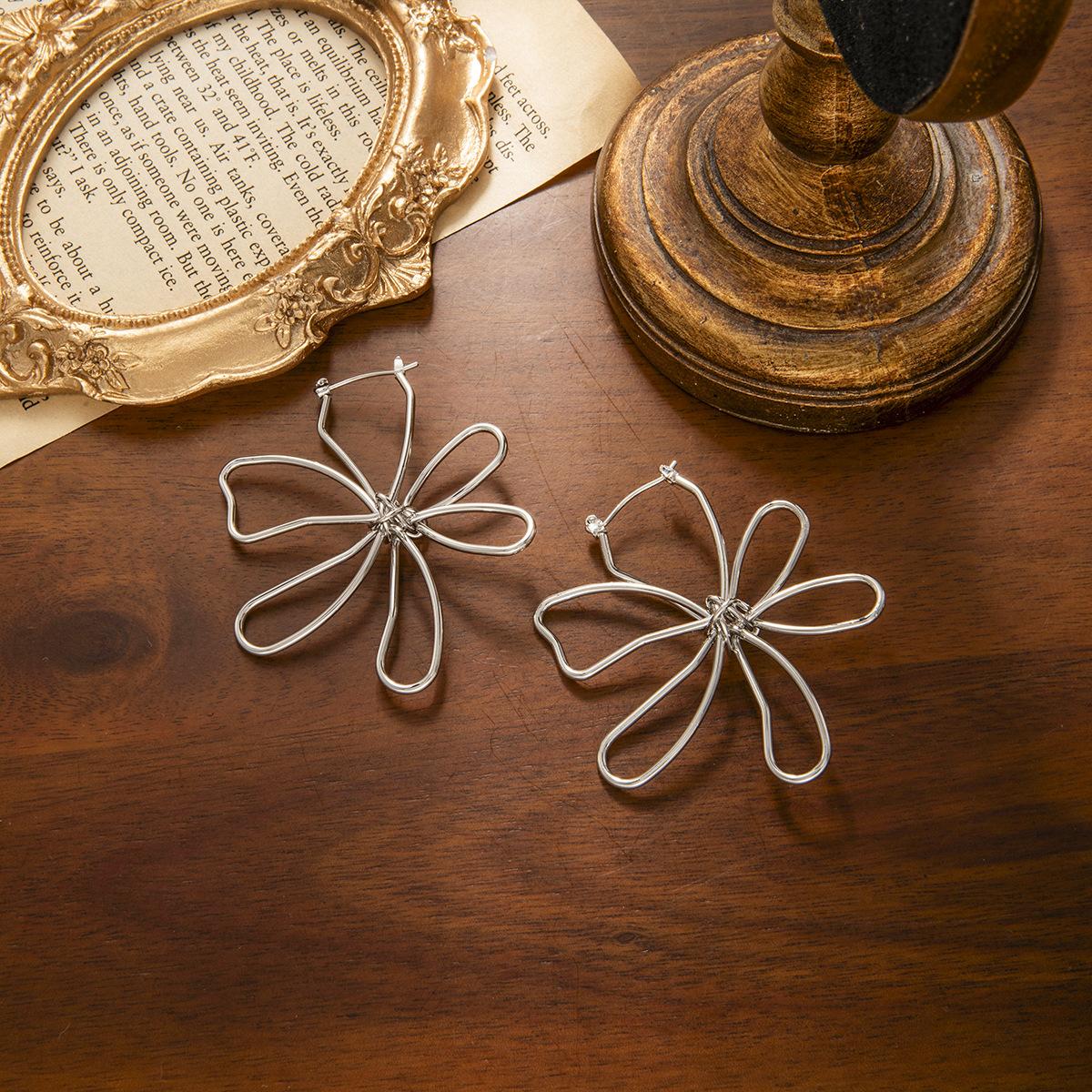 

Модні висячі сережки для жіночих прикрас срібний