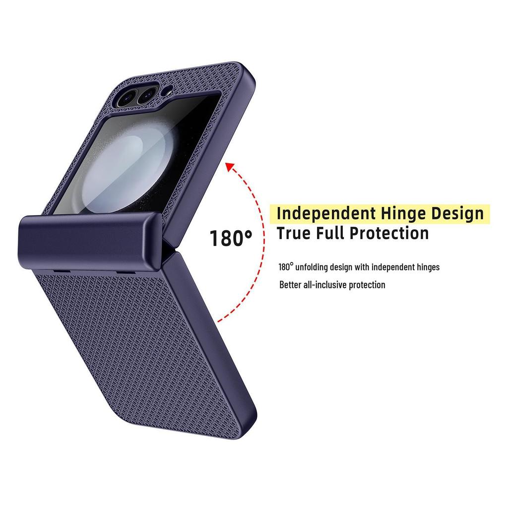Compatible Samsung Flip6 Phone Case with Integrated Hinge Film