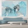 Burning Man Festival Love Sculpture Poster Wall Art Pictures Canvas Print Alexander Milov Inner Child Living Room Decor Painting