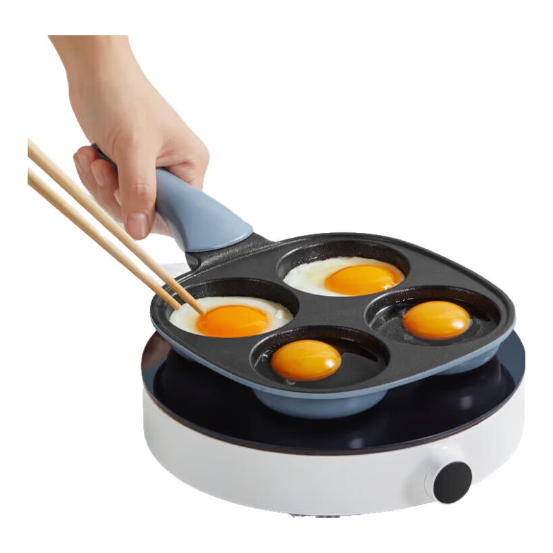 

Chui Da Huang 18cm 4-Hole Non-Stick Breakfast Pan