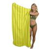 Absorbent Striped Beach Towel Microfiber Large Size Soft Absorbent Bath Towel