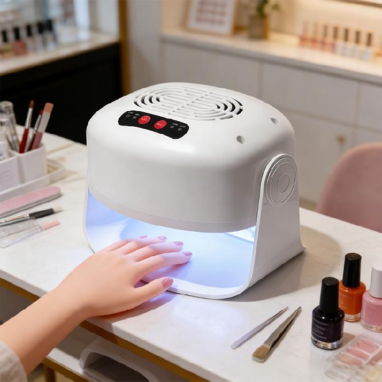 Advanced Nail Dryer System With Quiet Fan And Changeable Airflow For Salon Quality Results