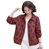 Autumn-Lapel Casual Jacket: Age-Reducing Fashion for Middle-aged and Elderly Women