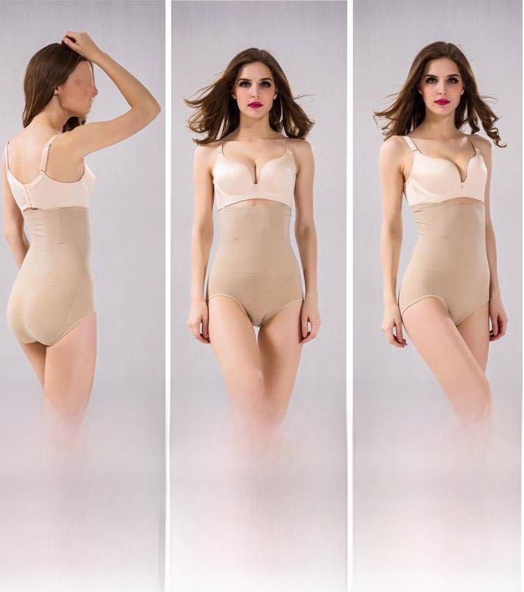 Nahtlose High-Waist Postpartum Shaping-Hose: Körperformend, Taillenhebung und Bauchstützung