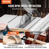 10" Table Saw w/ Stand Electric Cutting Machine 4800RPM 25-in Rip Capacity