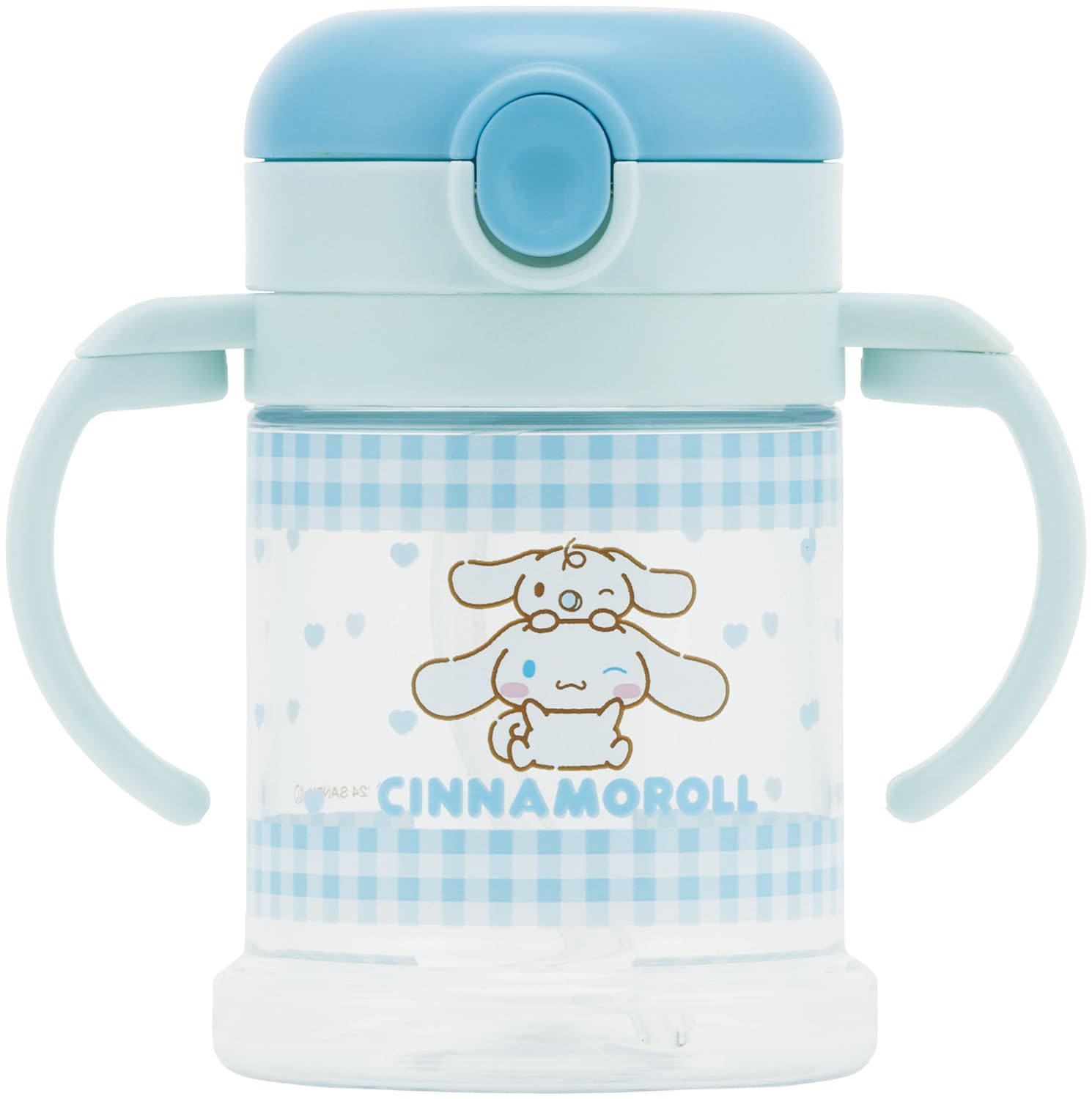 

Skater Baby Double Handle Straw Foldable Sanrio KSHW1N Mug, 260ml, Handle, Cinnamoroll, Design,
