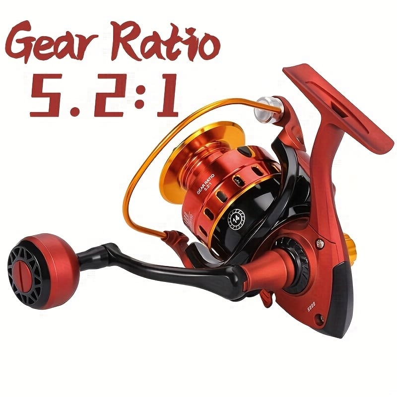 Metal Wire Cup Spinning Wheel CNC Rocker Arm Salamander Bearing Freshwater Seawater Fishing Wheel Ultra-long-distance Casting Spherical Micro-objects
