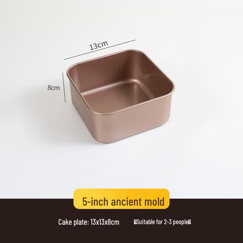 Chuyi8 Non-stick 5-inch Square Deep Cake Pan