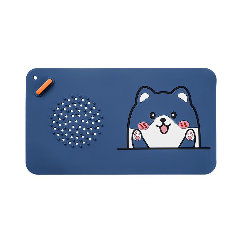 Silicone Anti-odor Device for Floor Drain Cover, Anti-insect for Bathroom and Kitchen, Anti-backflow Odor Pad for Toilet Drain Seal, Cartoon