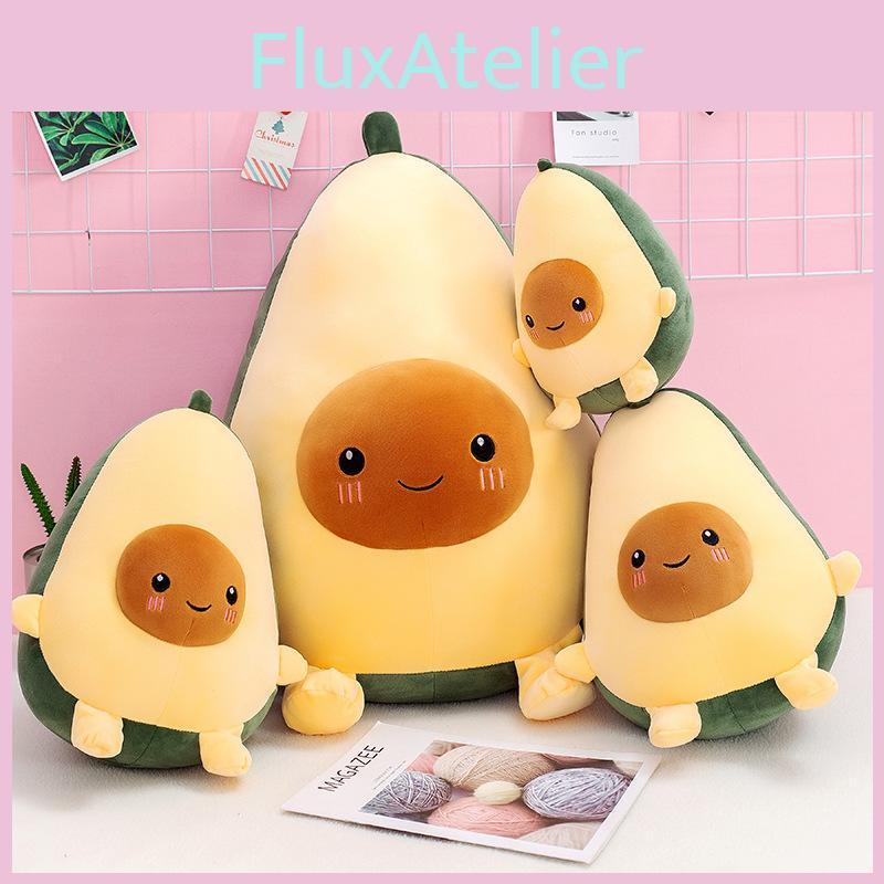 Fruit Plush Avocado Toy Cartoon Stuffed Dolls Bedroom Decoration Gifts Kids