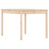 VidaXL Garden Table 121x82.5x76 Cm Solid Pine Wood 823969