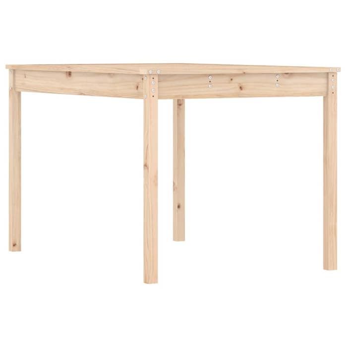 VidaXL Garden Table 121x82.5x76 Cm Solid Pine Wood 823969