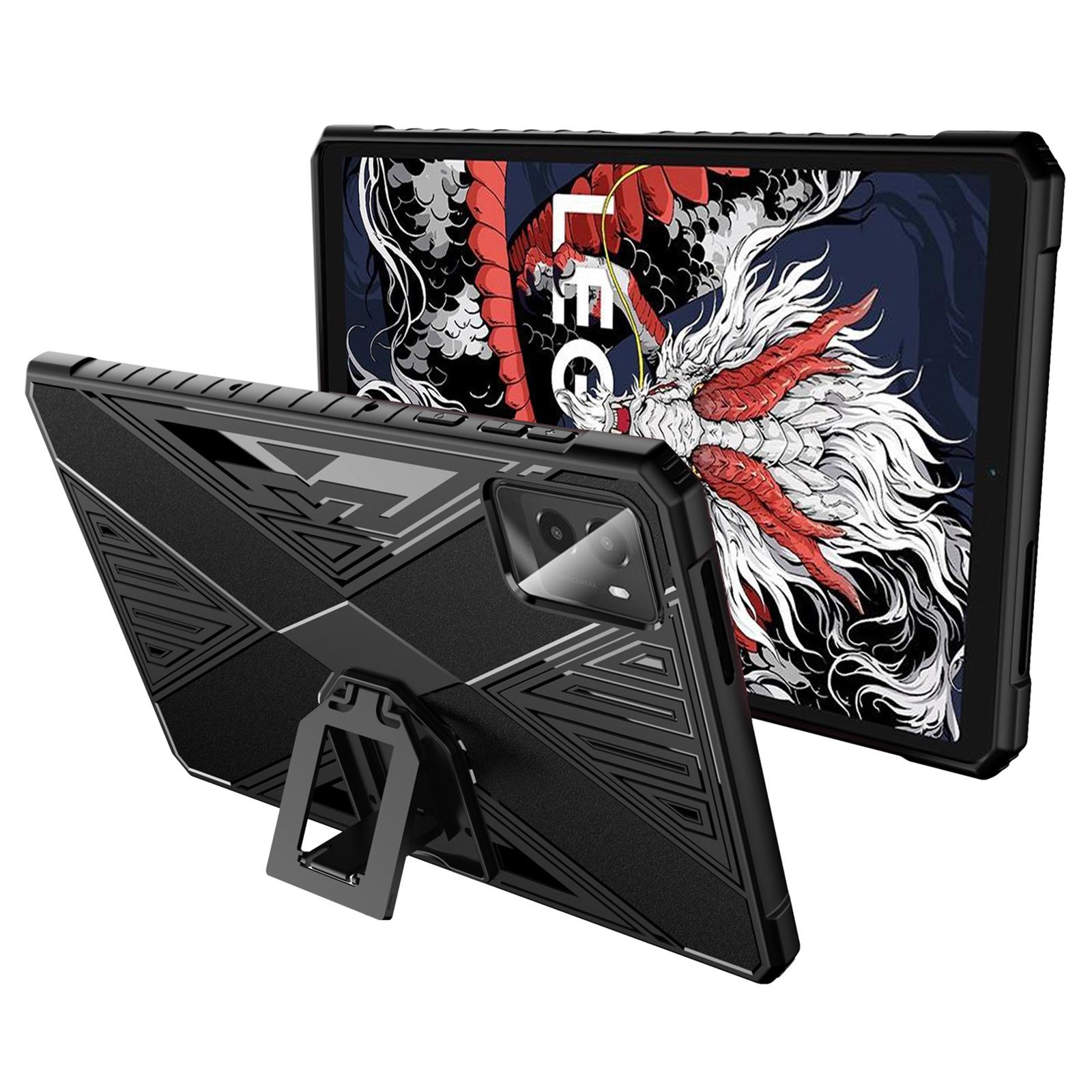 

For Lenovo Legion Y700 (2024) TPU Case Kickstand Tablet Protective Cover Blue