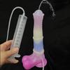 Large Animal Wolf Squirting Function Dildo Ejaculation Penis Silicone Dog Knot Anal Plug Sex Toys Female Masturbator Suction Cup