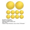 10Pcs Gold Cake Boards Round Scalloped Edges Greaseproof Cake Board Food Grade Cardboard Circles for Wedding Birthday Parties
