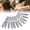 12 Piezas de Rizadores para Raíz del Cabello Clip Hueco para Permanente del Cabello Accesorio de Estilismo para Peluquería