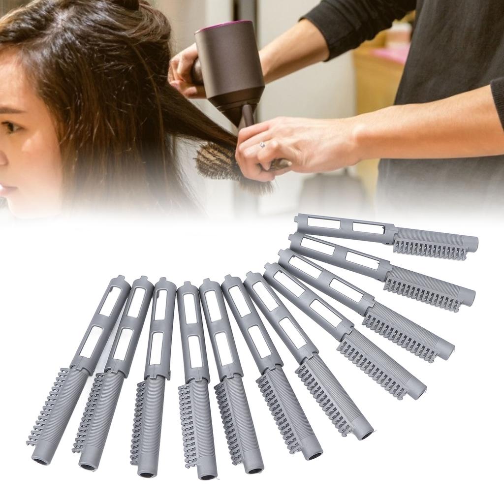12 Piezas de Rizadores para Raíz del Cabello Clip Hueco para Permanente del Cabello Accesorio de Estilismo para Peluquería