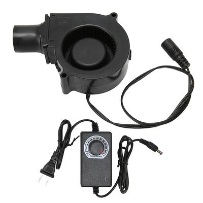 75x30mm Blower Fan Brushless 12V 0.38A Dual Ball Bearing High Speed Exhaust Port DC Cooling Blower