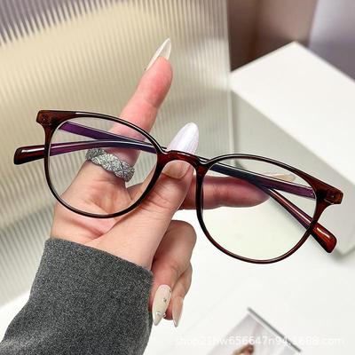 Vintage Clear Lens Unisex Glasses - Prescription-Compatible, Japanese & Korean Style Myopia Glasses