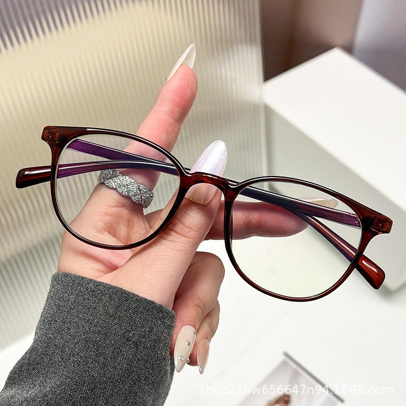 Vintage Clear Lens Unisex Glasses - Prescription-Compatible, Japanese & Korean Style Myopia Glasses
