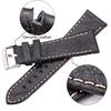 Watchband Soft Thin Genuine Leather Watchbands 22mm 24mm Women Men Cowhide Watch Band Strap Belt With Pin Buckle Spring Bar