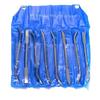8pcs Coarse Riffler Files Carbon Steel Curved Double Ended Wood Rasp File Set Woodworking Carving High Quality