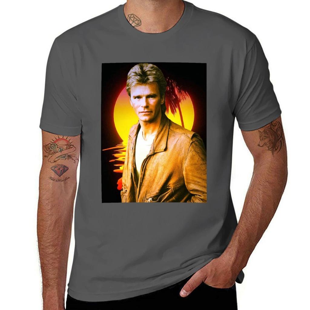 Day Gift For Richard Dean Anderson Cool Gifts Tshirt Plus Size Outdoor Casual Top Tshirt